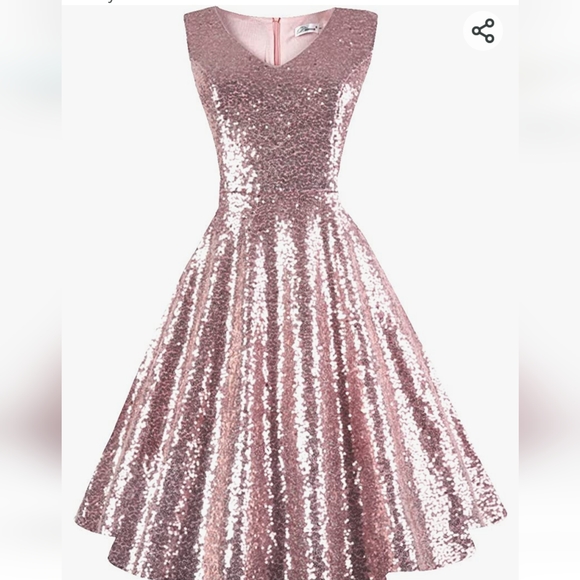 open lace back dress Glitter Prom Ball Gown with Sheer Corset